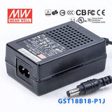 Mean Well GST18B18-P1J Power Supply 18W 18V 1A