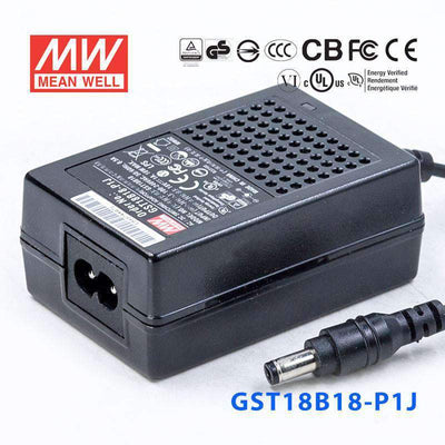 Mean Well GST18B18-P1J Power Supply 18W 18V 1A