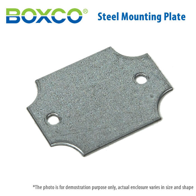 Boxco Steel Mounting Plate 0825S
