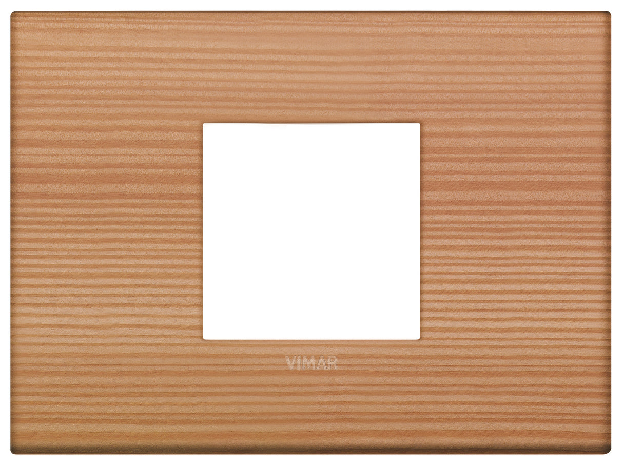 Vimar Arke Classic Plate 2centrM Larch Wood