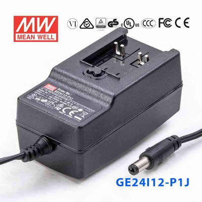 Mean Well GE24I12-P1J Power Supply 24W 12V 2A