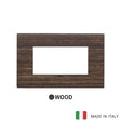 Vimar Eikon Exe Plate 4M Wood Eucalyptus