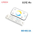 Ltech M5+M3-3A Mini Controller with RF Remote - Colour Temperature
