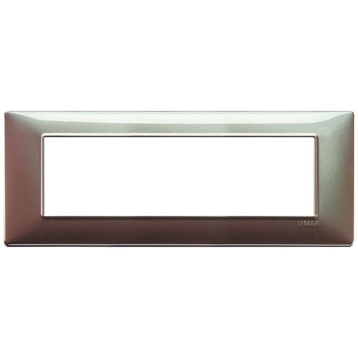Vimar Plana Plate 7M Technopolymer Iridescent Brown