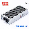 Mean Well RSD-200D-12 DC-DC Converter - 200.4W - 67.2~143V in 12V out 16.7A
