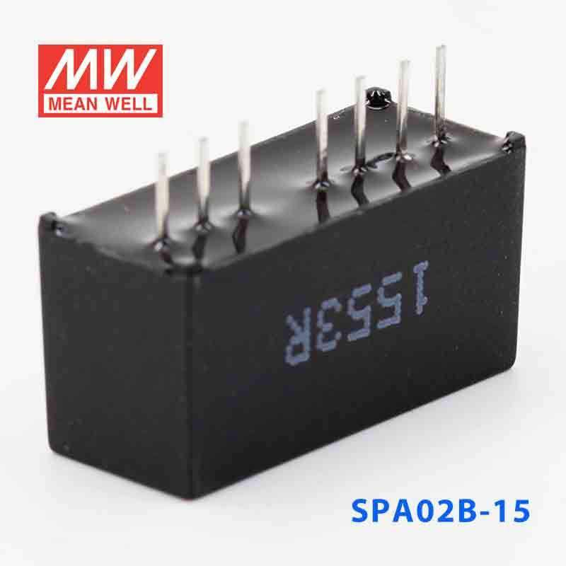 Mean Well SPA02B-15 DC-DC Converter - 2W - 18~36V in 15V out - PHOTO 4