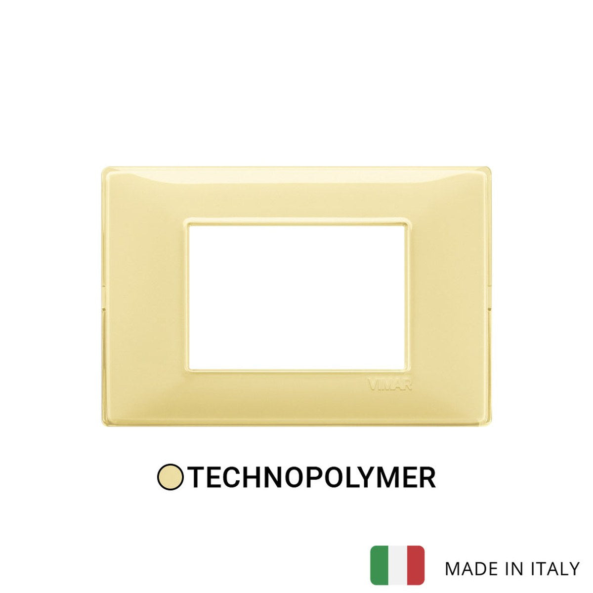 Vimar Plana Plate 3M Technopolymer Reflex Cedar