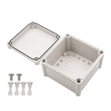 Boxco S-Series 190x190x130mm Plastic Enclosure, IP67, IK08, PC, Grey Cover, Screw Type - PHOTO 2