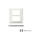 Vimar Plana Plate 6(3+3)M Technopolymer Ivory