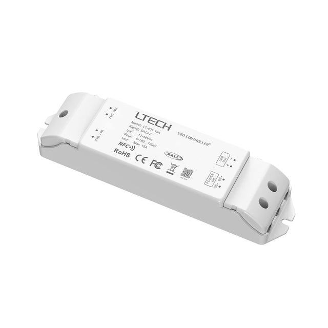 Ltech LT-401-15A DALI2 CV Controller, 12-48V, 15A, with NFC Setting