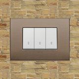 Vimar Arke Metal 3 Gang switch - Dark Bronze - 16A - PHOTO 10
