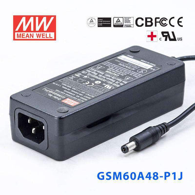 Mean Well GSM60A48-P1J Power Supply 60W 48V 1.25A
