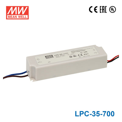 Mean Well LPC-35-700 Power Supply 35W 700mA