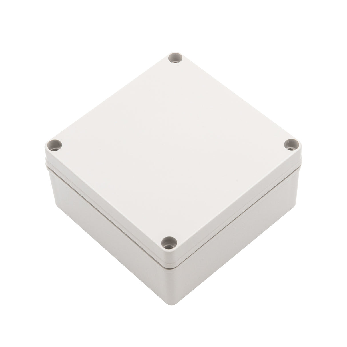 Boxco S-Series 150x150x75mm Plastic Enclosure, IP67, IK08, ABS, Grey Cover, Screw Type - PHOTO 2