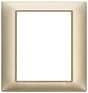 Vimar Plana Plate 8M Technopolymer Matt Champagne
