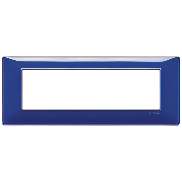 Vimar Plana Plate 7M Technopolymer Reflex Sapphire