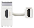 Arke HDMI Outlet Socket Connector Aluminium