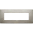 Vimar Arke Classic Plate 7M Metal Stainless Steel