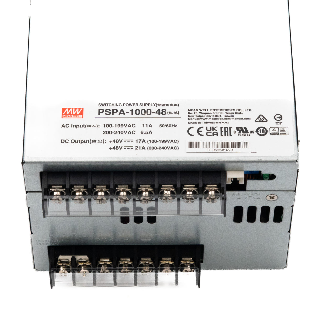Mean Well PSPA-1000-48 Power Supply 1000W 48V 21A - PHOTO 1