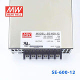 Mean Well SE-600-12 Power Supply 600W 12V 50A - PHOTO 2