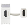 Arke HDMI Outlet Socket Connector Aluminium