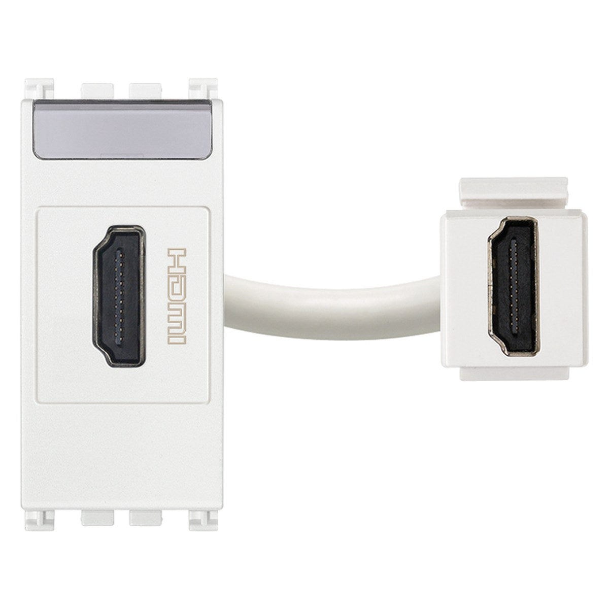 Arke HDMI Outlet Socket Connector Aluminium