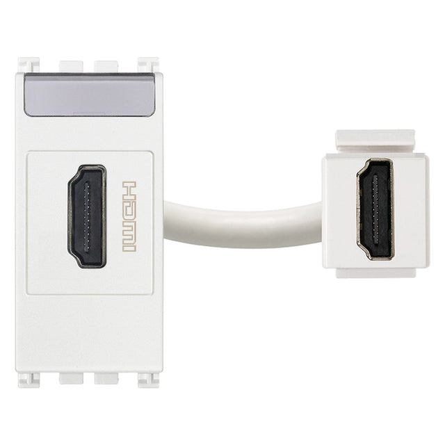Arke HDMI Outlet Socket Connector Aluminium