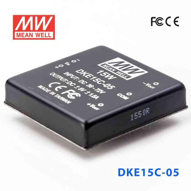Mean Well DKE15C-05 DC-DC Converter - 15W - 36~72V in ±5V out 1.5A