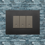 Vimar Arke Plastic 3 Gang switch - Black - 16A - PHOTO 25