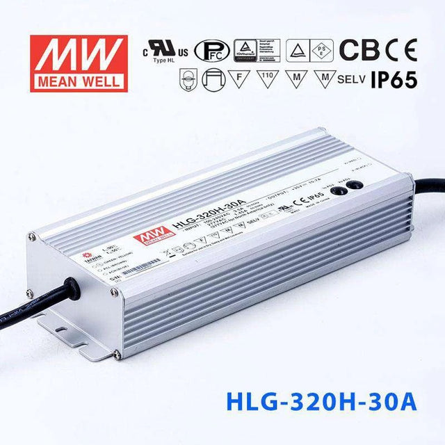 Mean Well HLG-320H-30A Power Supply 320W 30V - Adjustable 10.7A