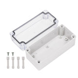 Boxco S-Series 80x160x85mm Plastic Enclosure, IP67, IK08, ABS, Transparent Cover, Screw Type - PHOTO 2