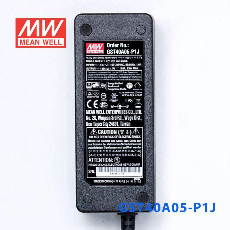 Mean Well GST40A05-P1J Power Supply 25W 5V 5A - PHOTO 2