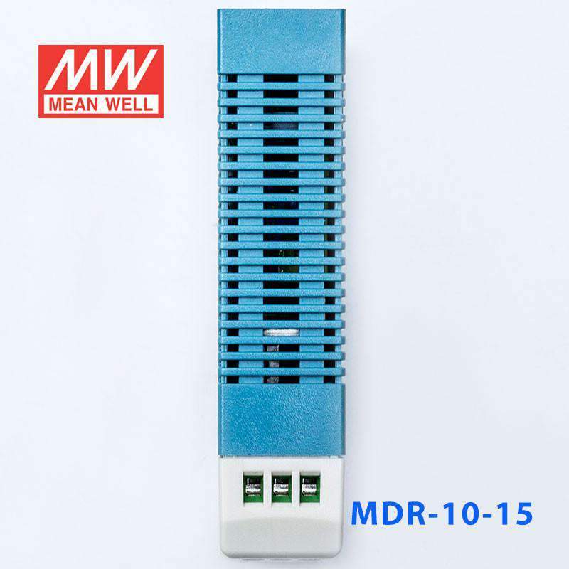 Mean Well MDR-10-15 Single Output Industrial Power Supply 10W 15V 0.67A - DIN Rail - PHOTO 3