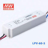 Mean Well LPV-60-5 Power Supply 60W 5V - PHOTO 1