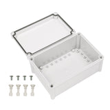 Boxco S-Series 190x280x130mm Plastic Enclosure, IP67, IK08, ABS, Transparent Cover, Screw Type - PHOTO 3