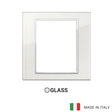 Vimar Eikon Evo Plate 8(4+4)M Crystal White Diamond