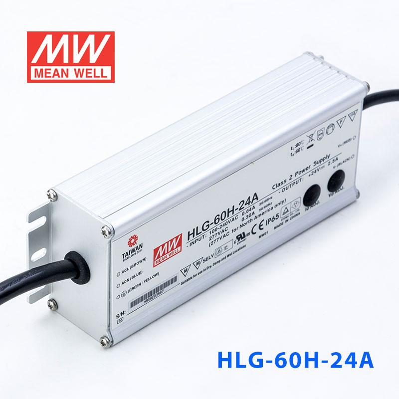 Mean Well HLG-60H-24A Power Supply 60W 24V - Adjustable 2.5A - PHOTO 1