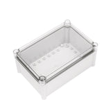 Boxco S-Series 190x280x130mm Plastic Enclosure, IP67, IK08, ABS, Transparent Cover, Screw Type - PHOTO 1
