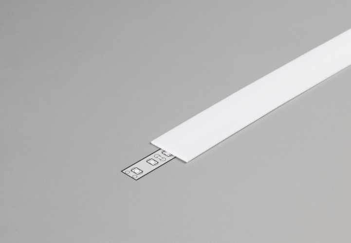 Archilight LED Extrusion Diffuser - 2 Meter - White - Click