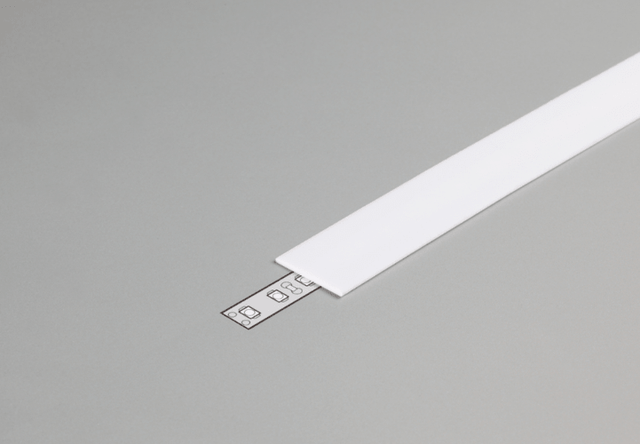 Archilight LED Extrusion Diffuser - 2 Meter - White - Click