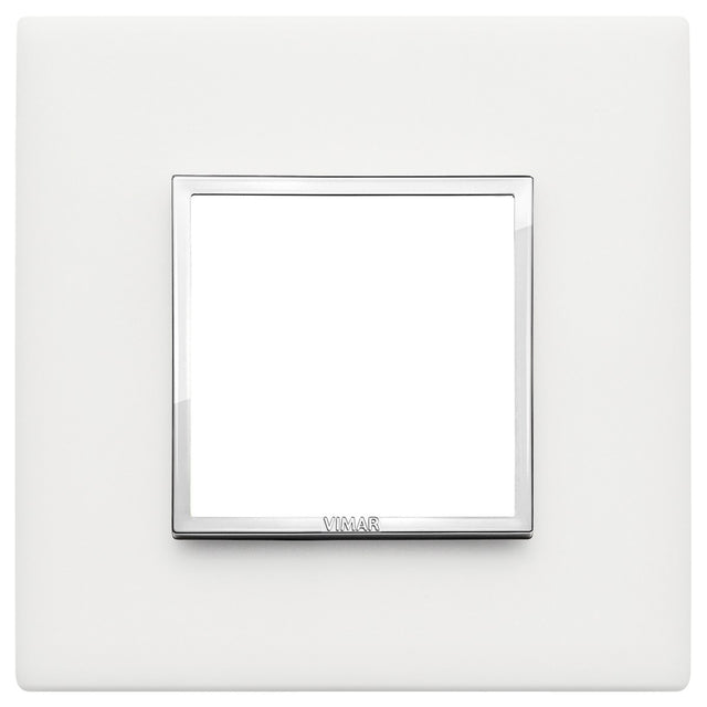 Vimar Eikon Evo Plate 2M Corian Glacier Ice