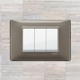 Vimar Plana Plastic 3 Gang Switch - Reflex Ash - 16A - PHOTO 10