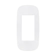 Vimar Arke Round Plate 1Mpan Technopolymer White