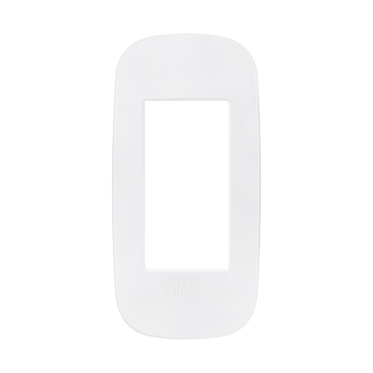 Vimar Arke Round Plate 1Mpan Technopolymer White