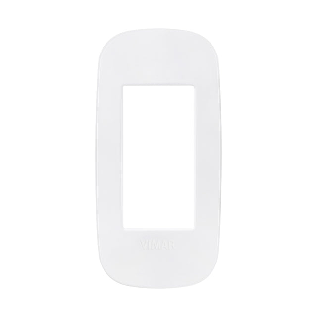Vimar Arke Round Plate 1Mpan Technopolymer White