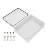 Boxco S-Series 280x380x130mm Plastic Enclosure, IP67, IK08, ABS, Transparent Cover, Screw Type - PHOTO 2