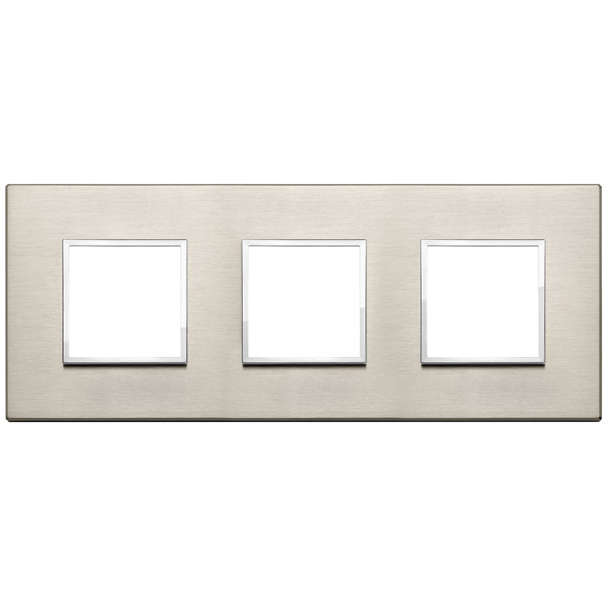 Vimar Eikon Evo Plate 6M (2+2+2) 71MM Aluminium Neutral Bronze