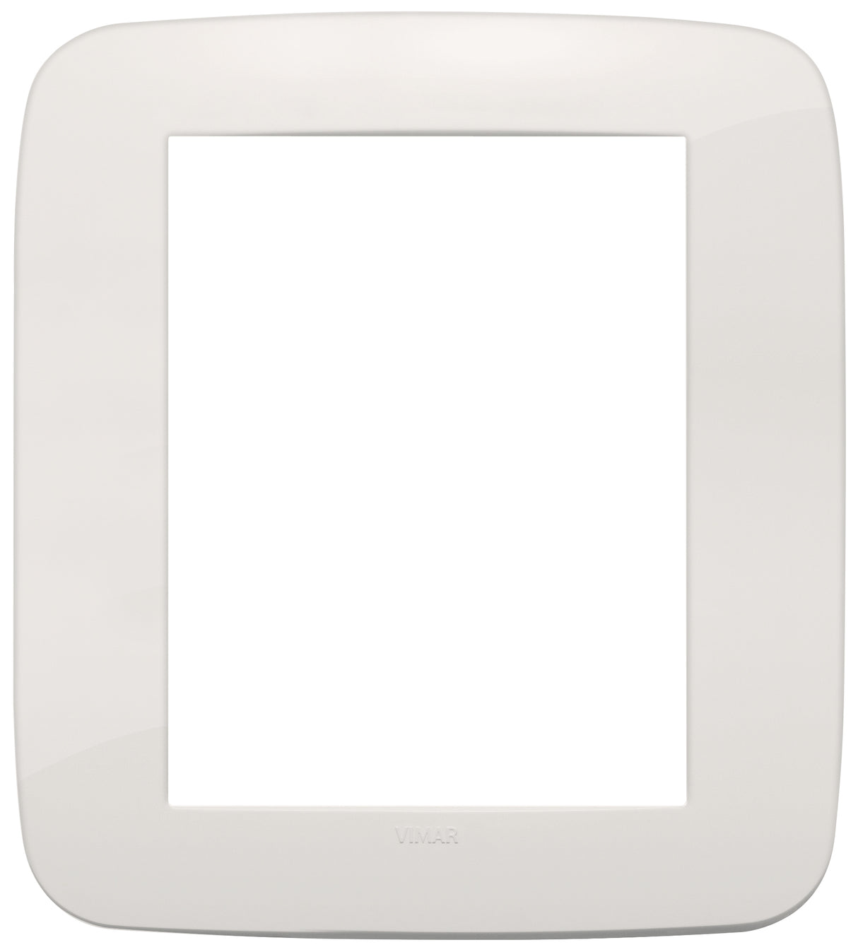 Vimar Arke Round Plate 8M Technopolymer Ivory
