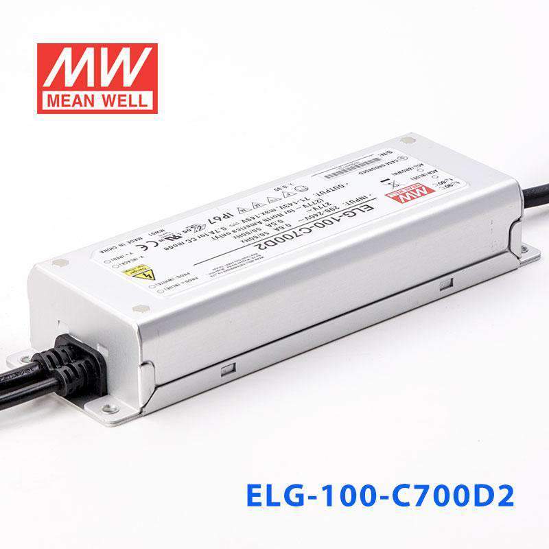 Mean Well ELG-100-C700D2 AC-DC Single output LED Driver (CC) with PFC - PHOTO 3