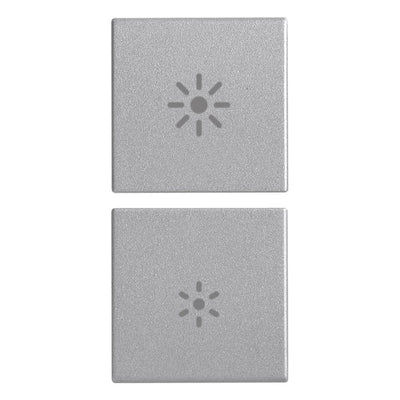 Vimar 2 Half Buttons 1M Regulation Symbol Next